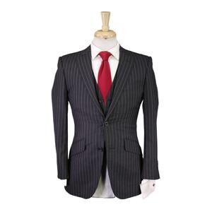 Richard James Gray Pinstripe 3-Piece Super 130's Wool 2-Btn Suit 36S